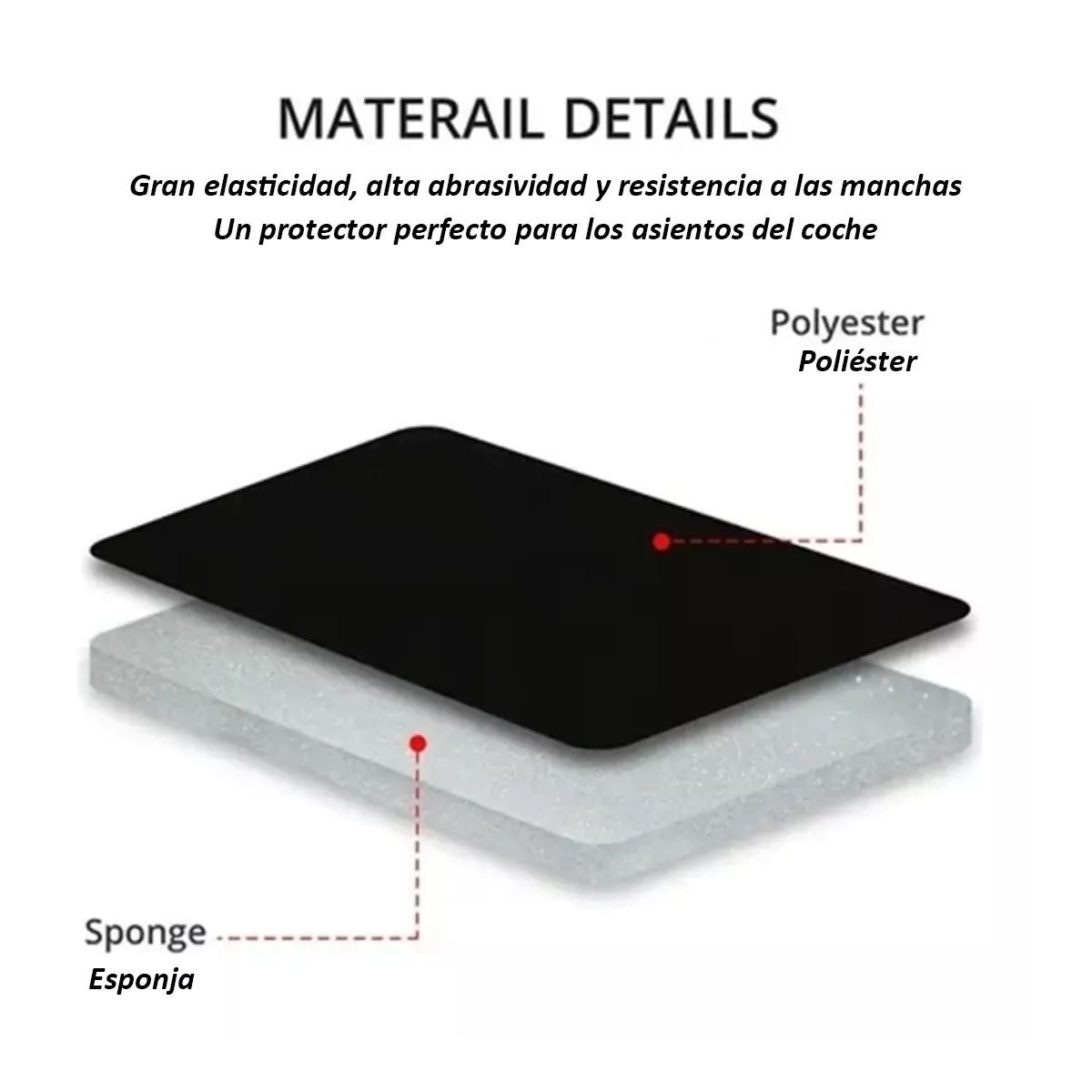 2 Fundas Para Asientos Delanteros De Auto Universal Negro