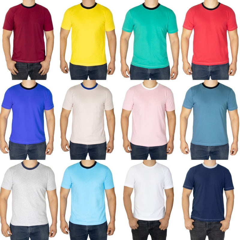 Playeras de fashion colores hombre