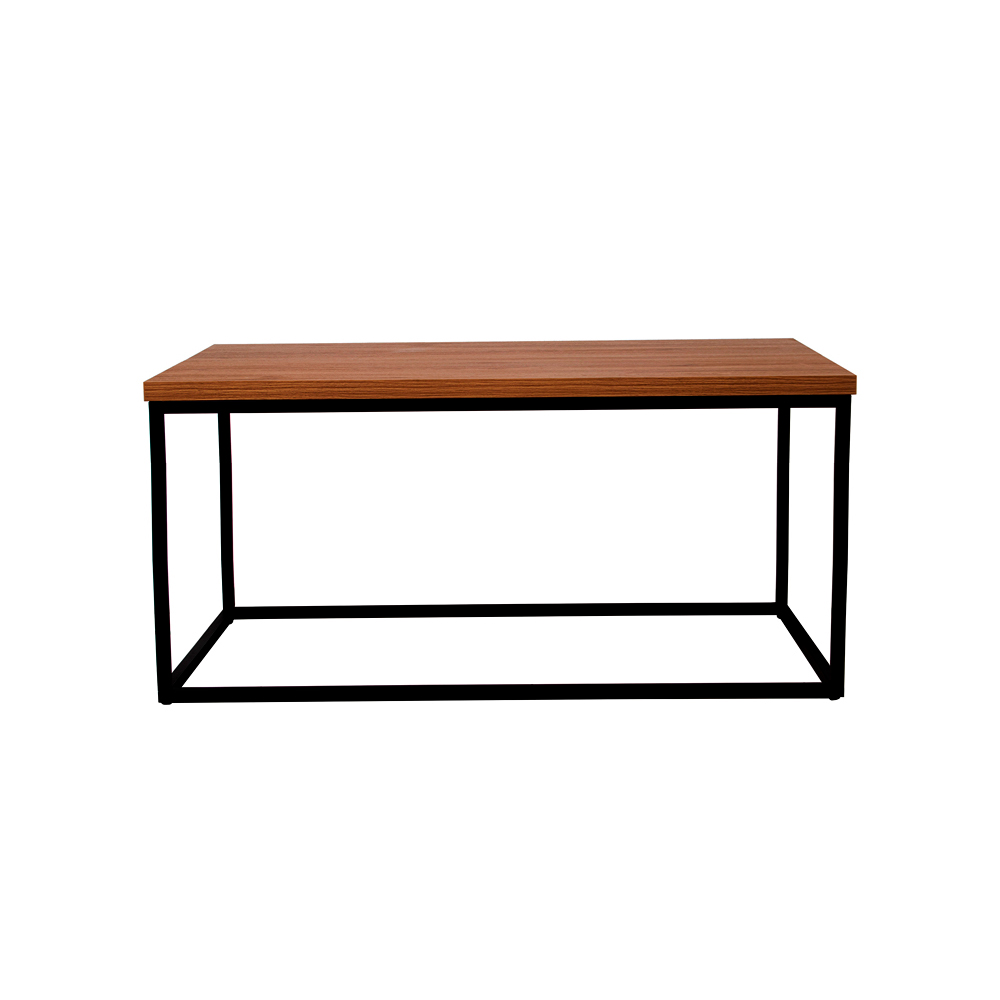 Mesa de centro moderna cuadrada estilo industrial mesa de herreria minimalista rústica