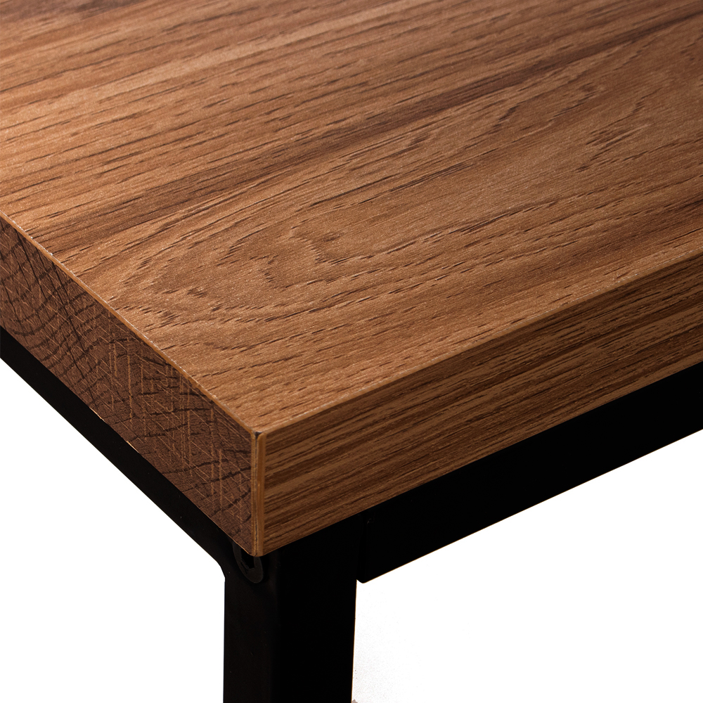 Mesa de centro moderna cuadrada estilo industrial mesa de herreria minimalista rústica