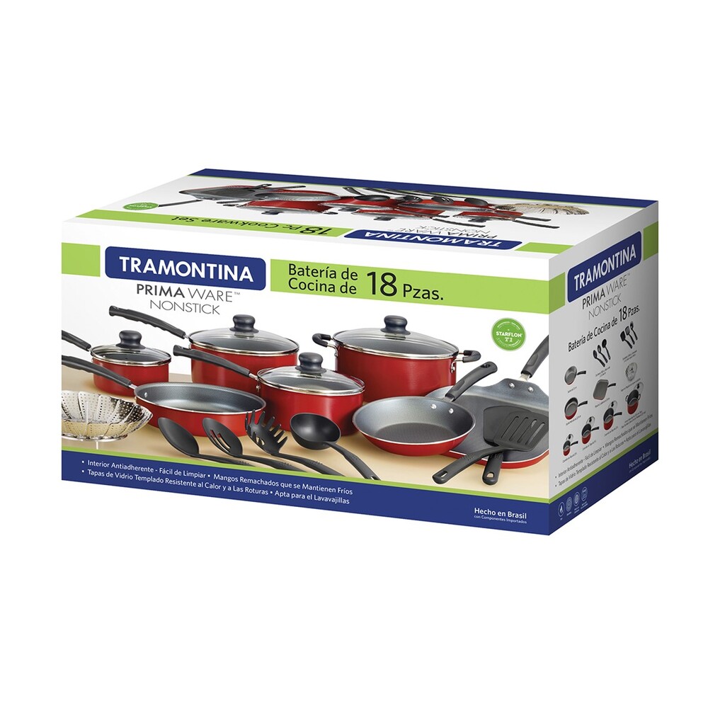 Batería de Cocina Tramontina Primaware 22 Piezas