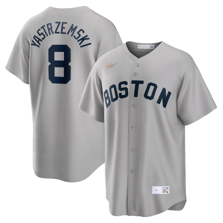 Jersey Nike Beisbol MLB Boston Red Sox city Cooperstown #8 C267-GBRS