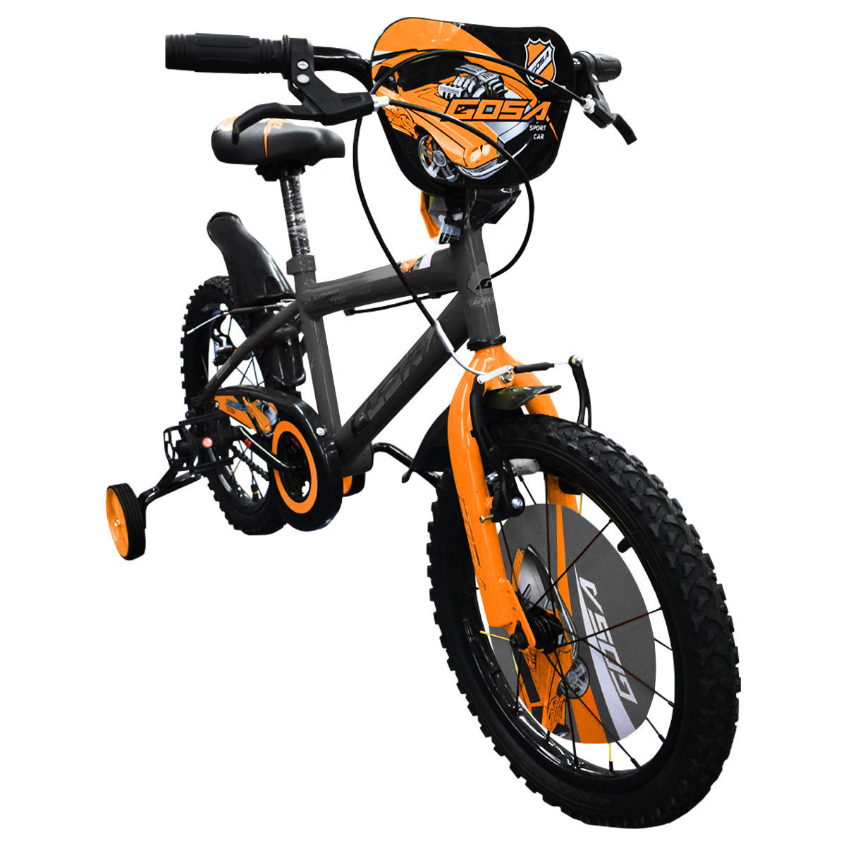 Bicicletas Para Niños R16 Bimex Storm Anaranjado
