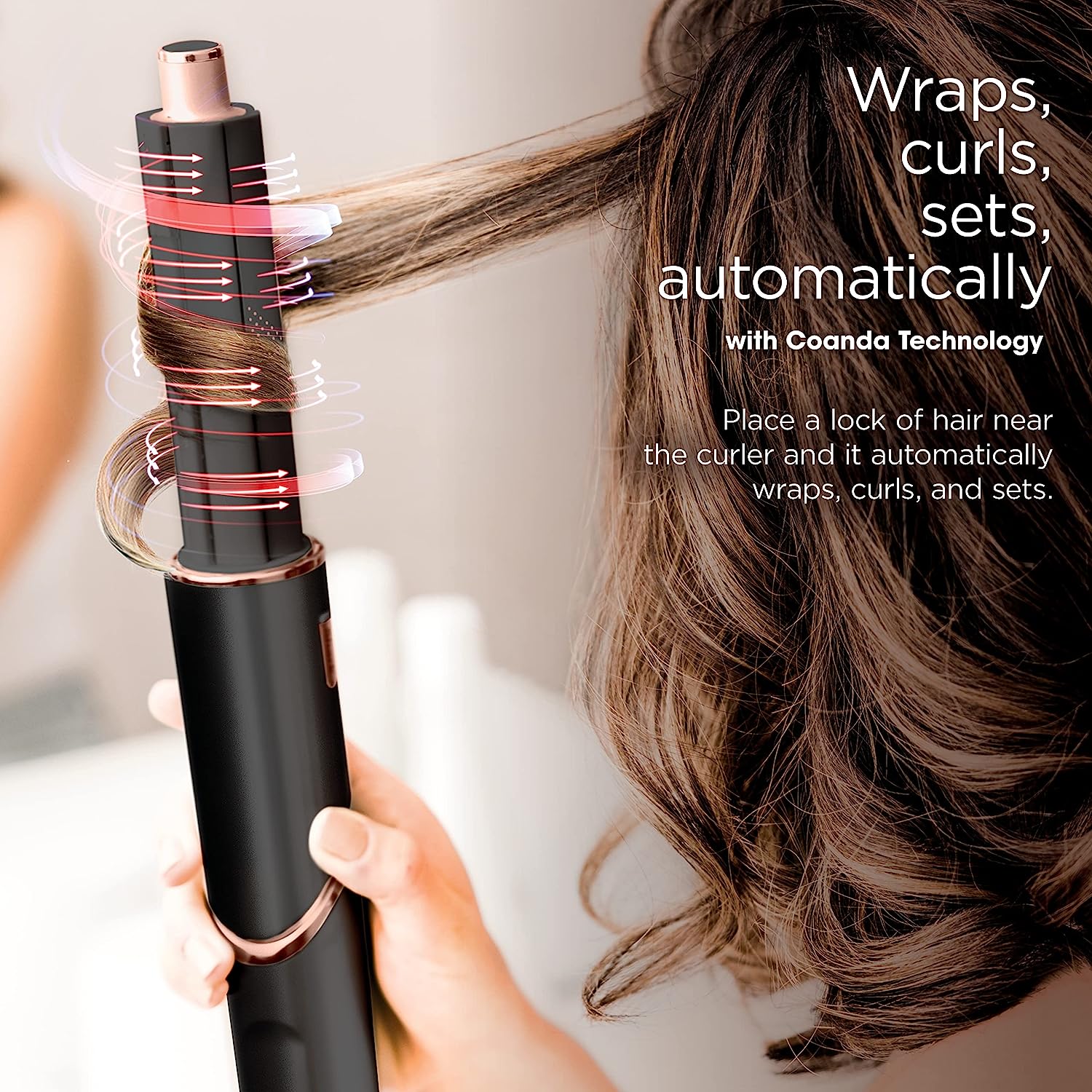 Shark FlexStyle - Multiestilizador 4 funciones + 6 accesorios, negro  HD440BK