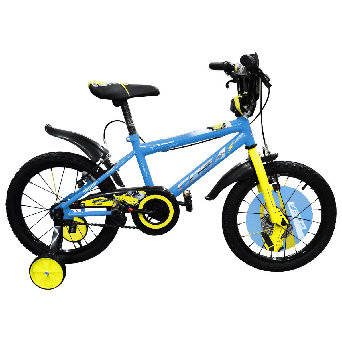 Bicicletas Para Niños R12 Bimex Storm Azul Cielo