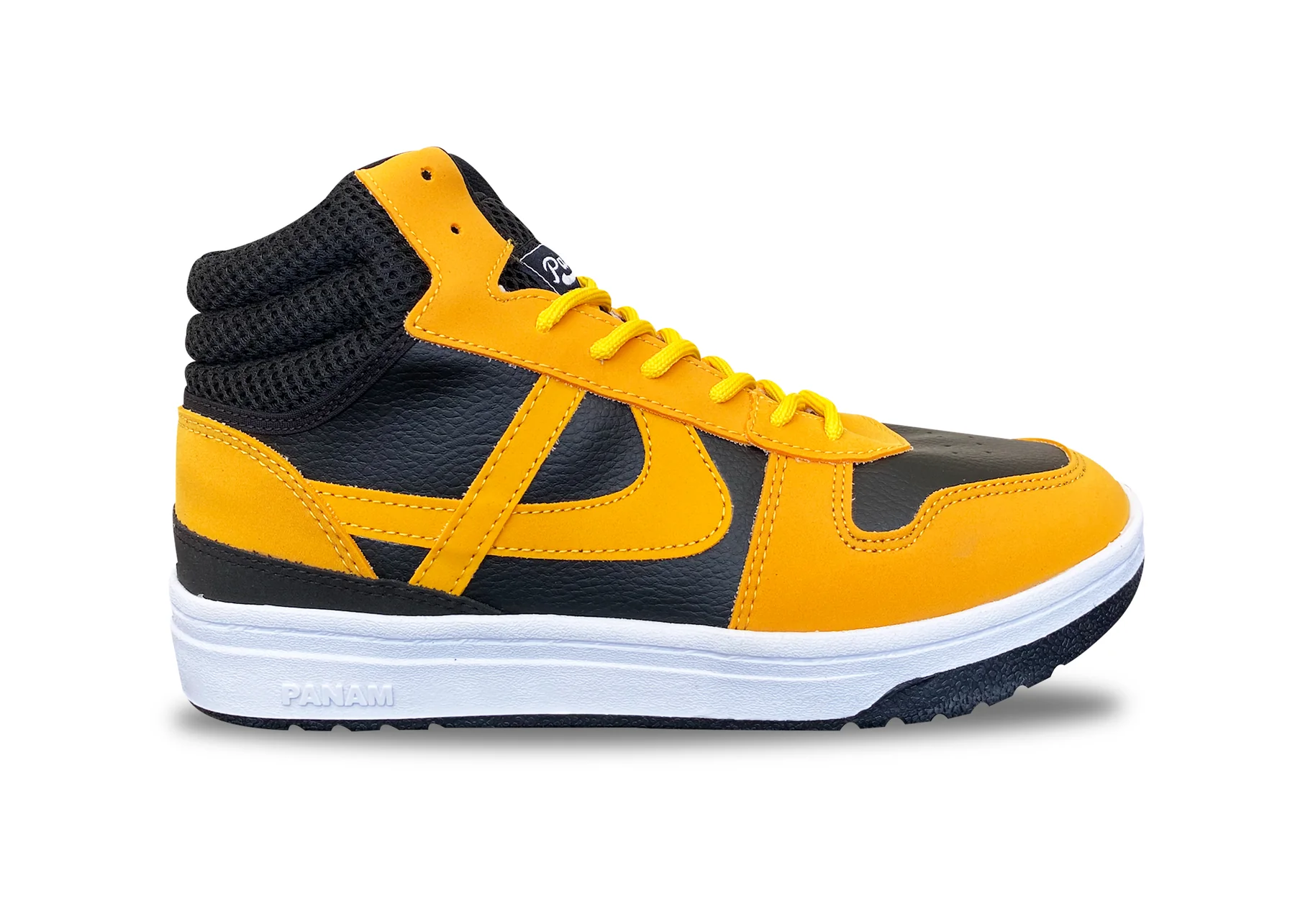 Tenis Panam Bota Tepoz Leyenda Negro/ Amarillo Unisex