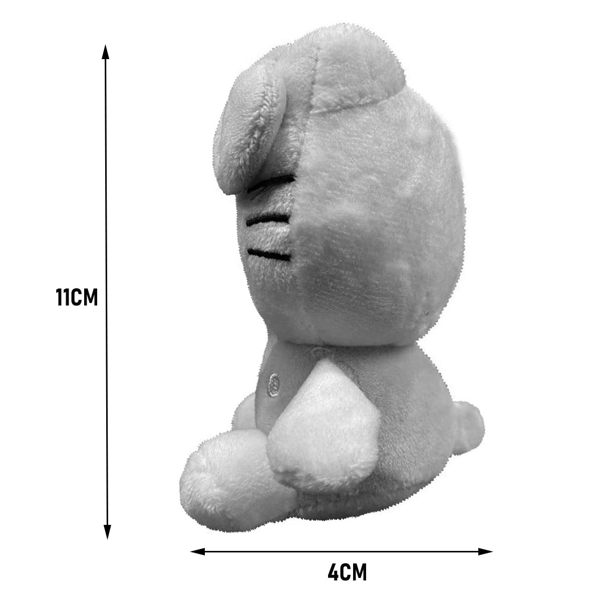 Llavero Peluche Generico Hello Kitty Con Traje De Baño Rosa 12 cm