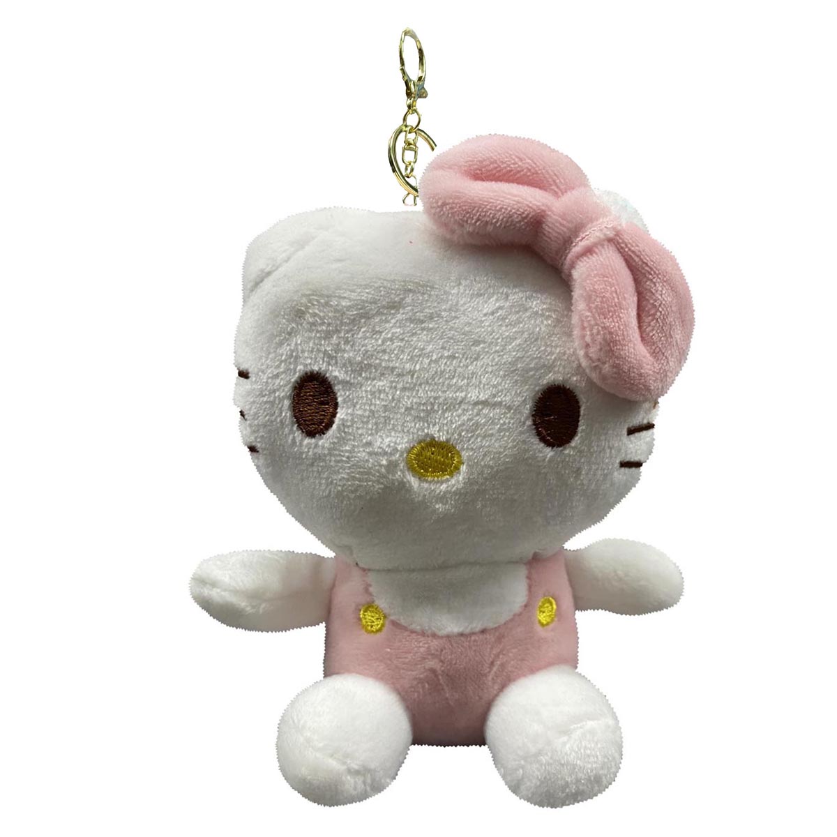 Llavero Peluche Generico Hello Kitty Con Traje De Baño Rosa 12 cm