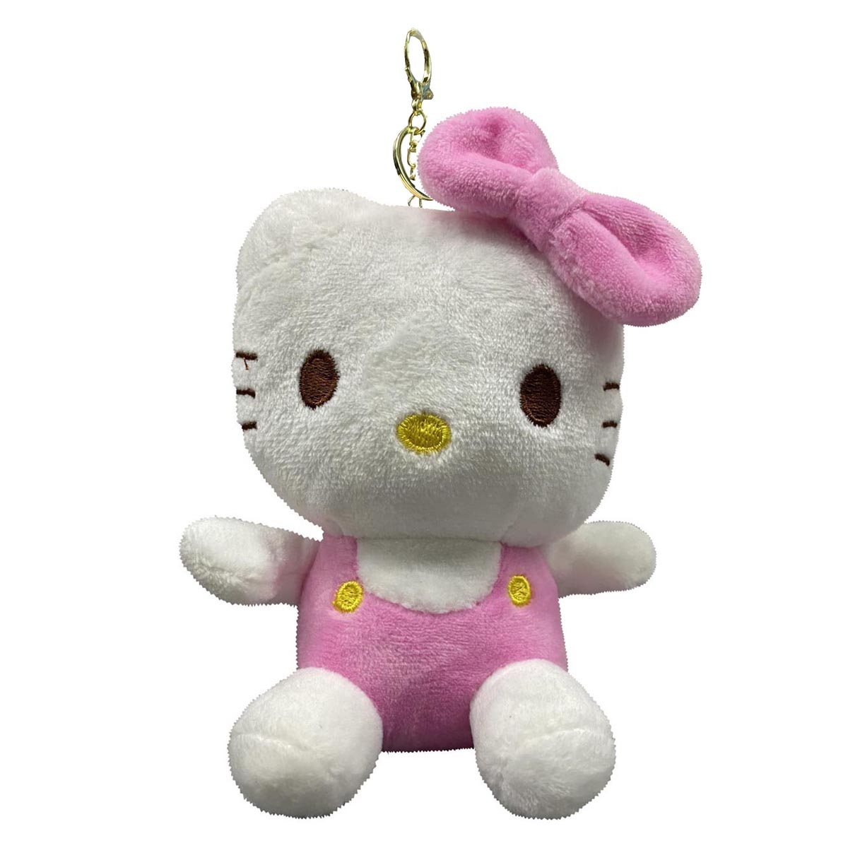 Llavero Peluche Generico Hello Kitty Con Traje De Baño Rosa 12 cm