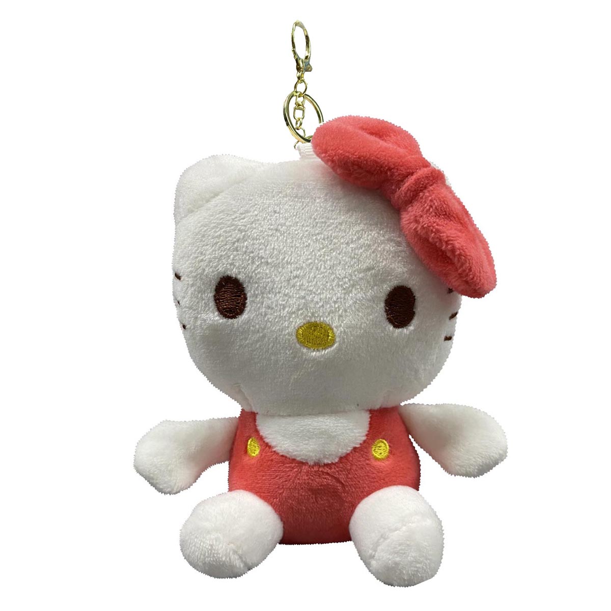 Llavero Peluche Generico Hello Kitty Con Traje De Baño Rosa 12 cm