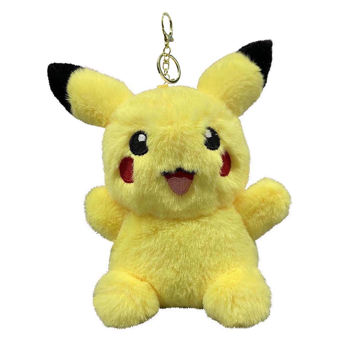 Llavero Peluche Generico Pikachu Amarillo 10 cm
