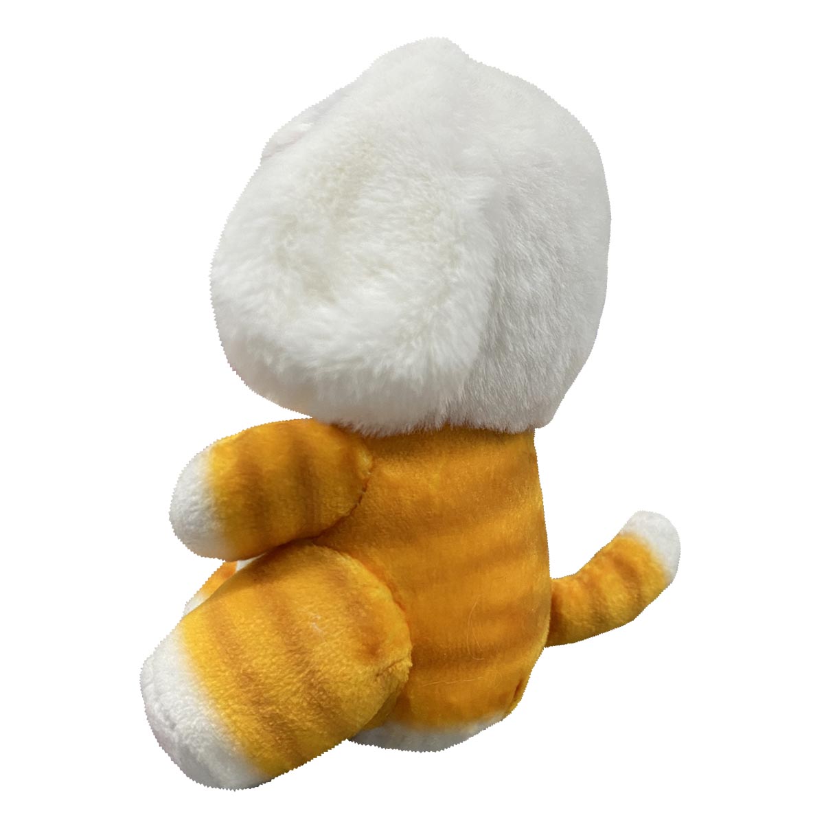 Llavero Peluche Generico Gato Con Gorro De Cinnamoroll Blanco 13 cm