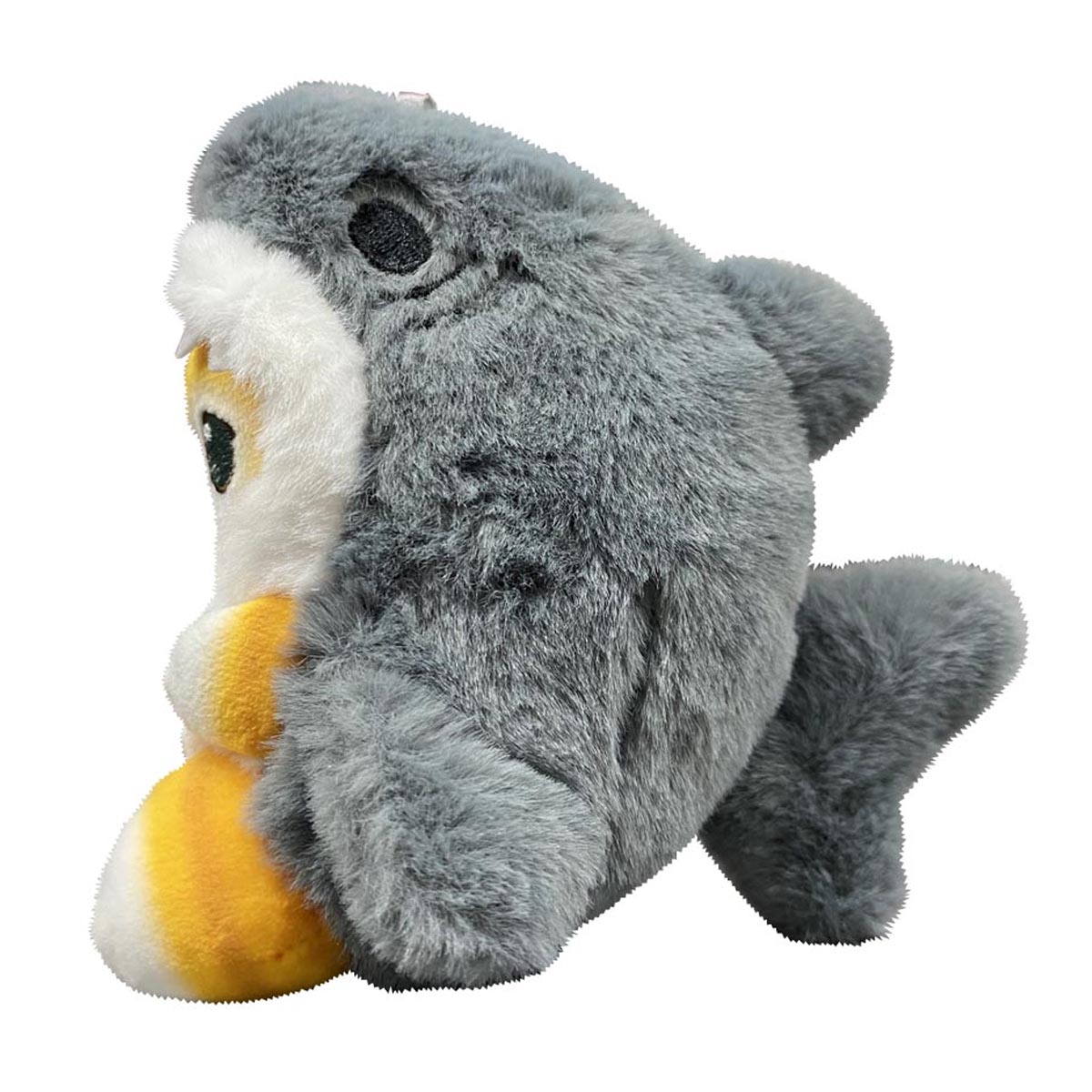 Llavero Peluche Generico Gato Con Disfraz De Tiburon 10 cm