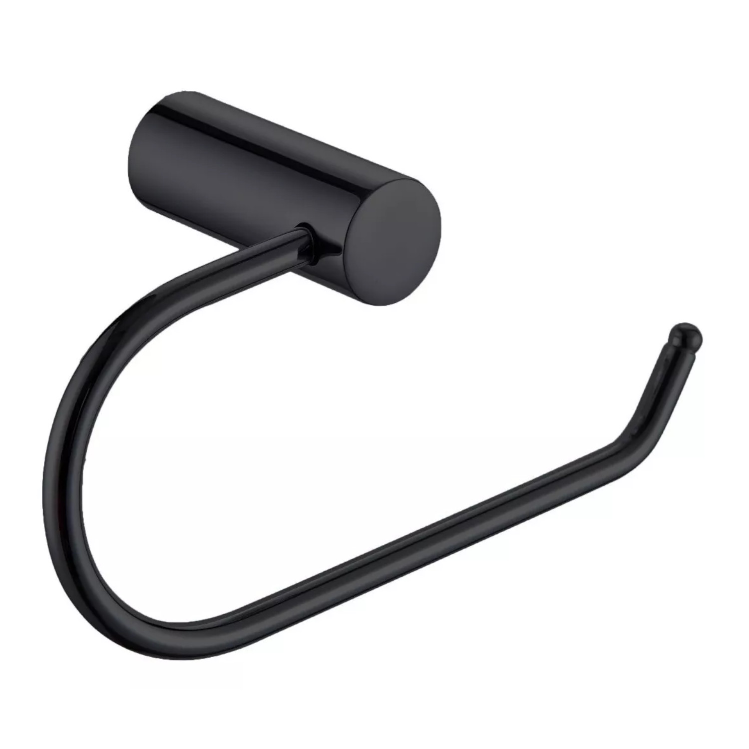 Juego De 6 Accesorios Para Baño Rubinett Acero inoxidable 304  Negro Mate de Lujo