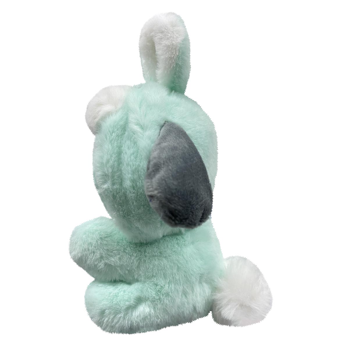 Llavero Peluche Generico Pochaco Con Traje De Conejo Verde 10 cm