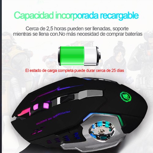 Mouse Free Wolf X8 Black