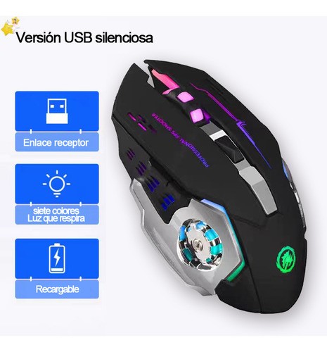 Mouse Free Wolf X8 Black