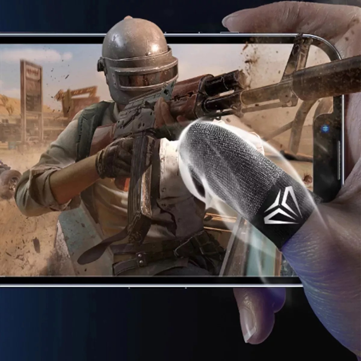 Guantes Dedales Dedos Gamer Original Touch Profesional 7 Pzs