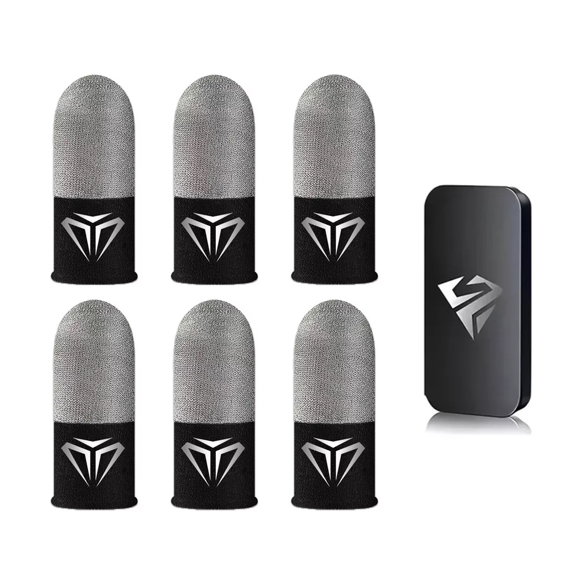 Guantes Dedales Dedos Gamer Original Touch Profesional 7 Pzs