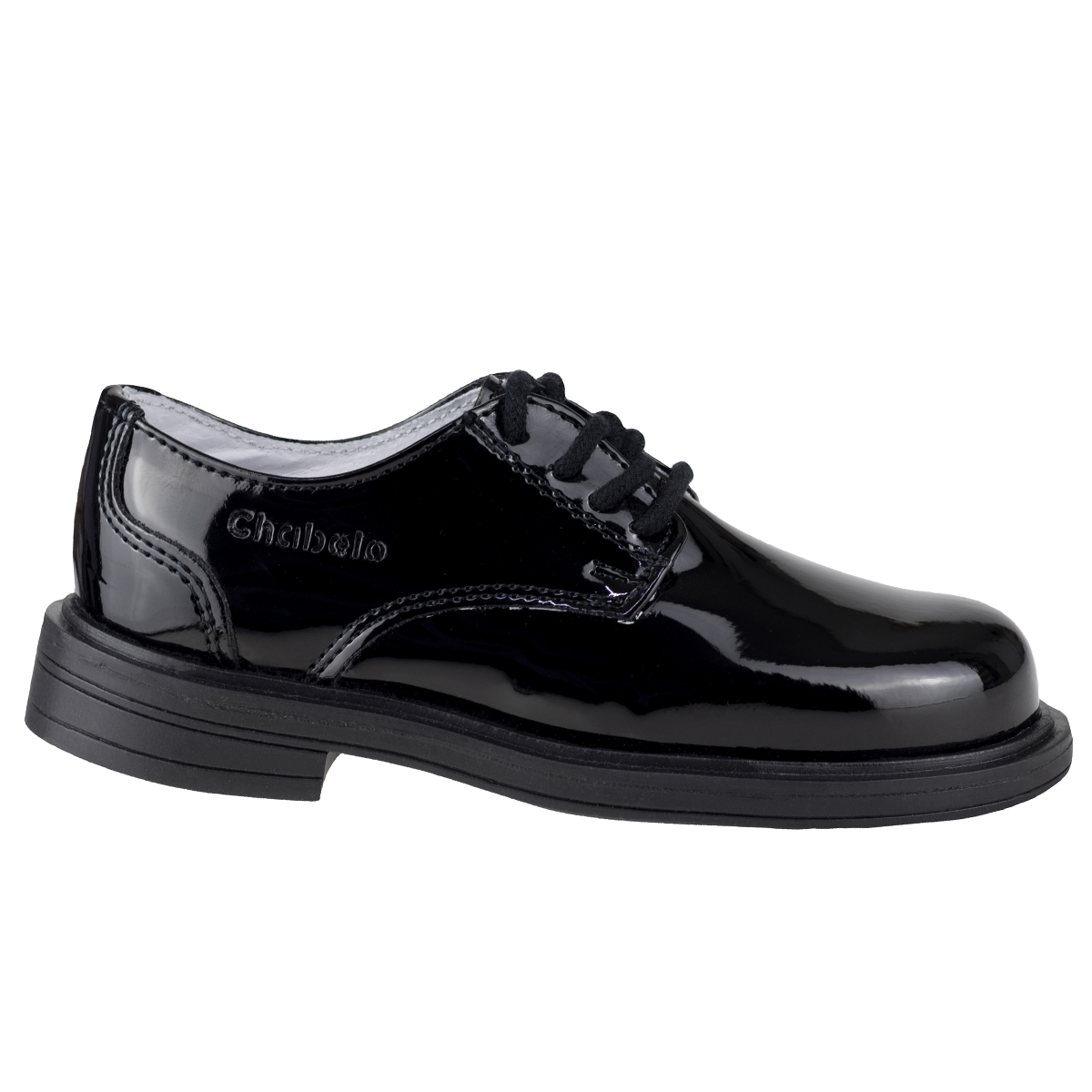 Zapatos De Charol Niños Chabelo Escolar Negro C299-a 22-26