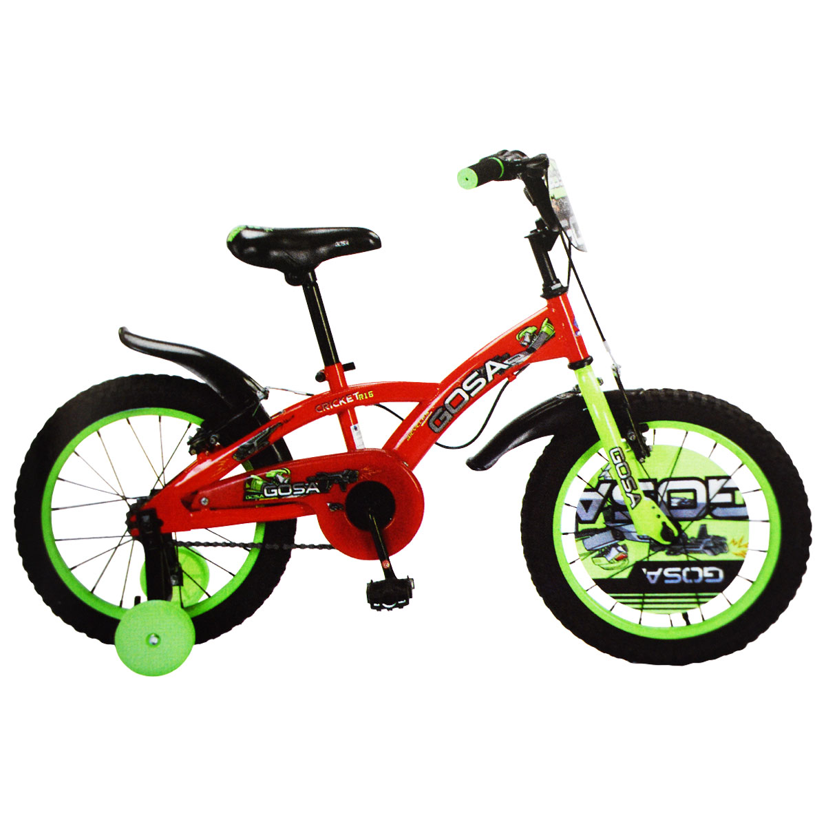 Bicicleta Para Niños R16 Bimex Cricket Roja