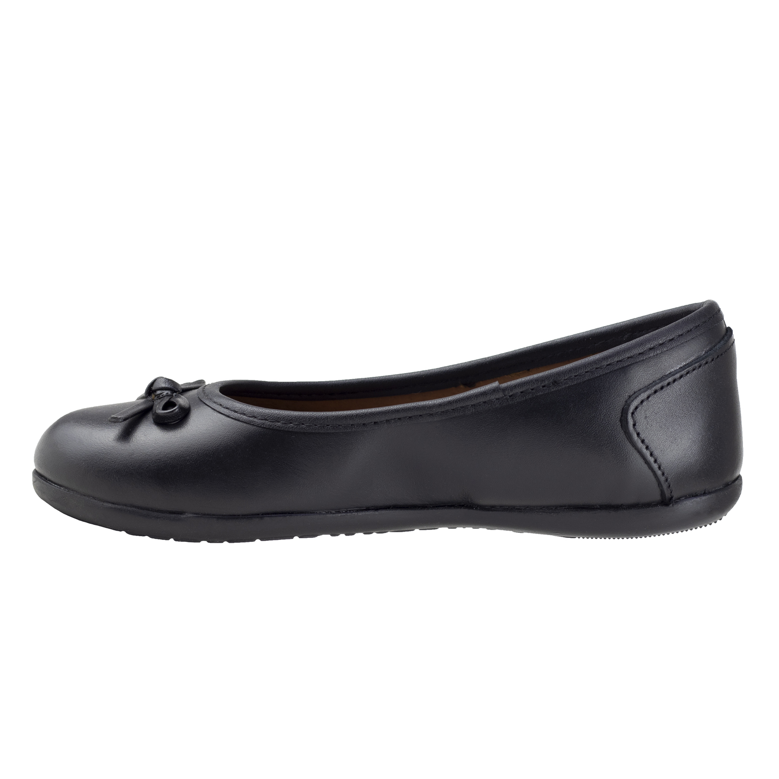 Ballerina Escolar Niñas Coqueta 31117-a Piel Negro Confort