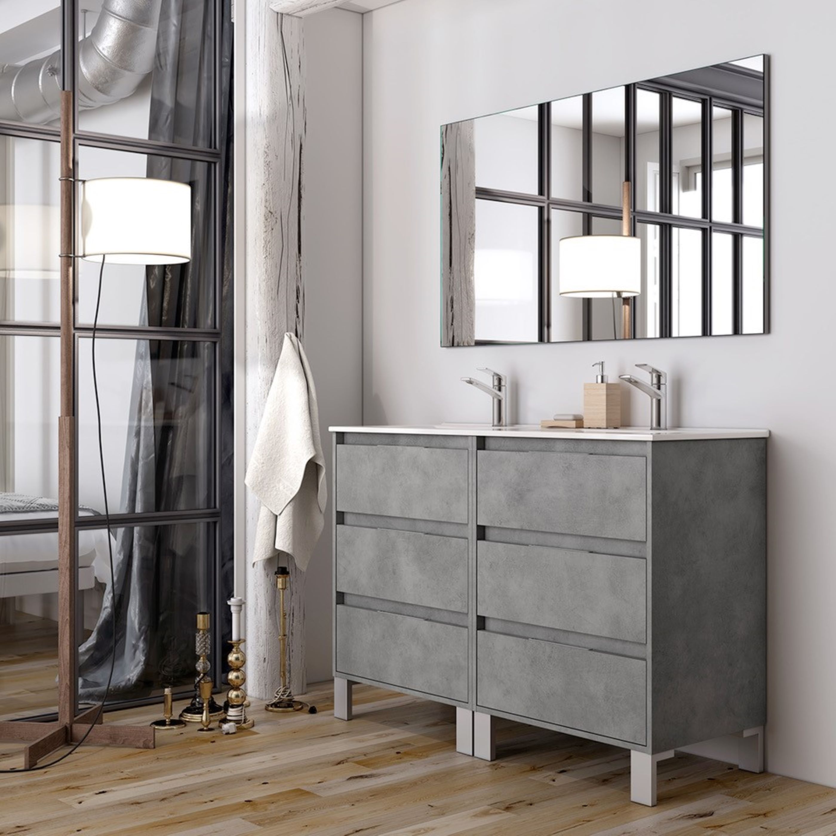 Espejo liso biselado medidas 120 x 70 cms. (base por altura). Forma rectangular. 