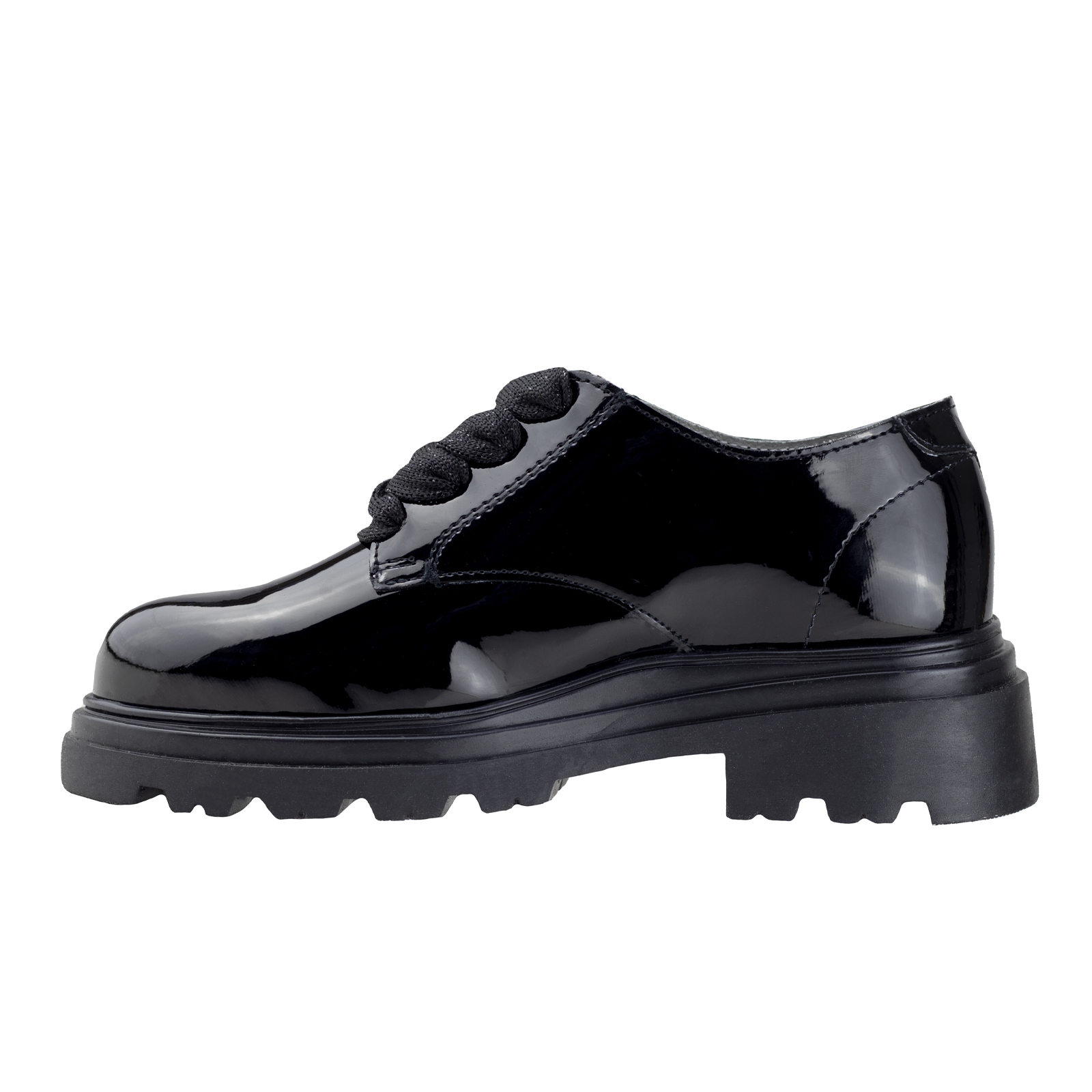 Zapato Escolar De Charol Niña Karsten 41705-1a Suela Gruesa