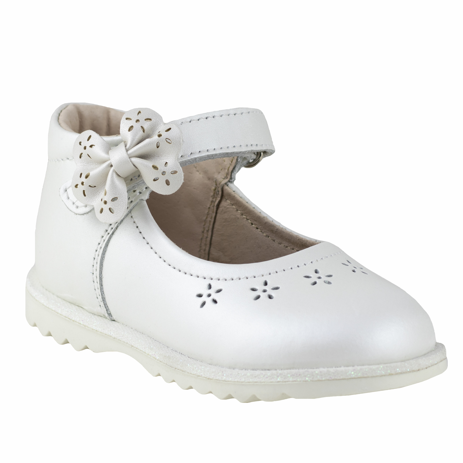 Zapato Coqueta Tipo Bota Para Niña Con Moño 181510-y Perla