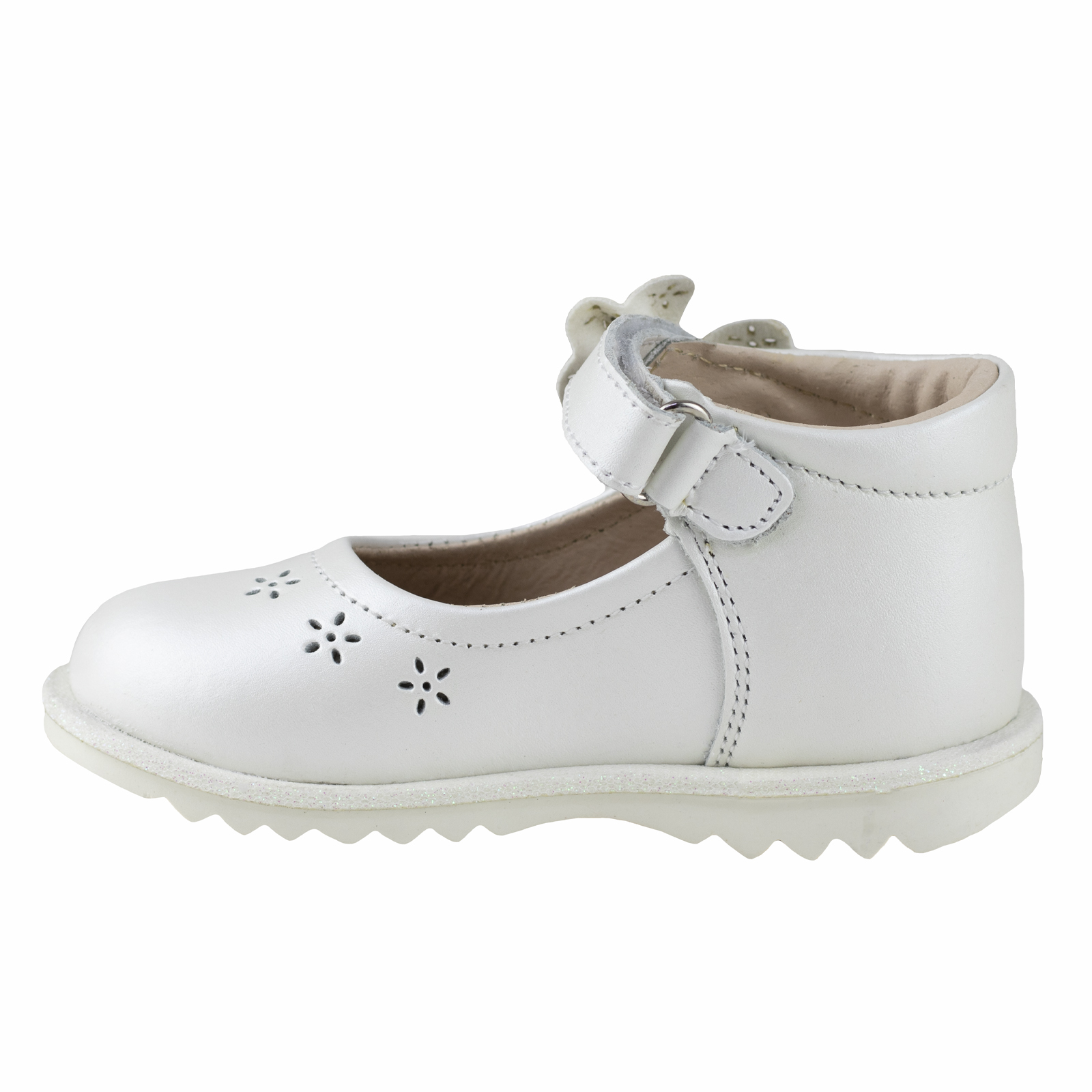 Zapato Coqueta Tipo Bota Para Niña Con Moño 181510-y Perla