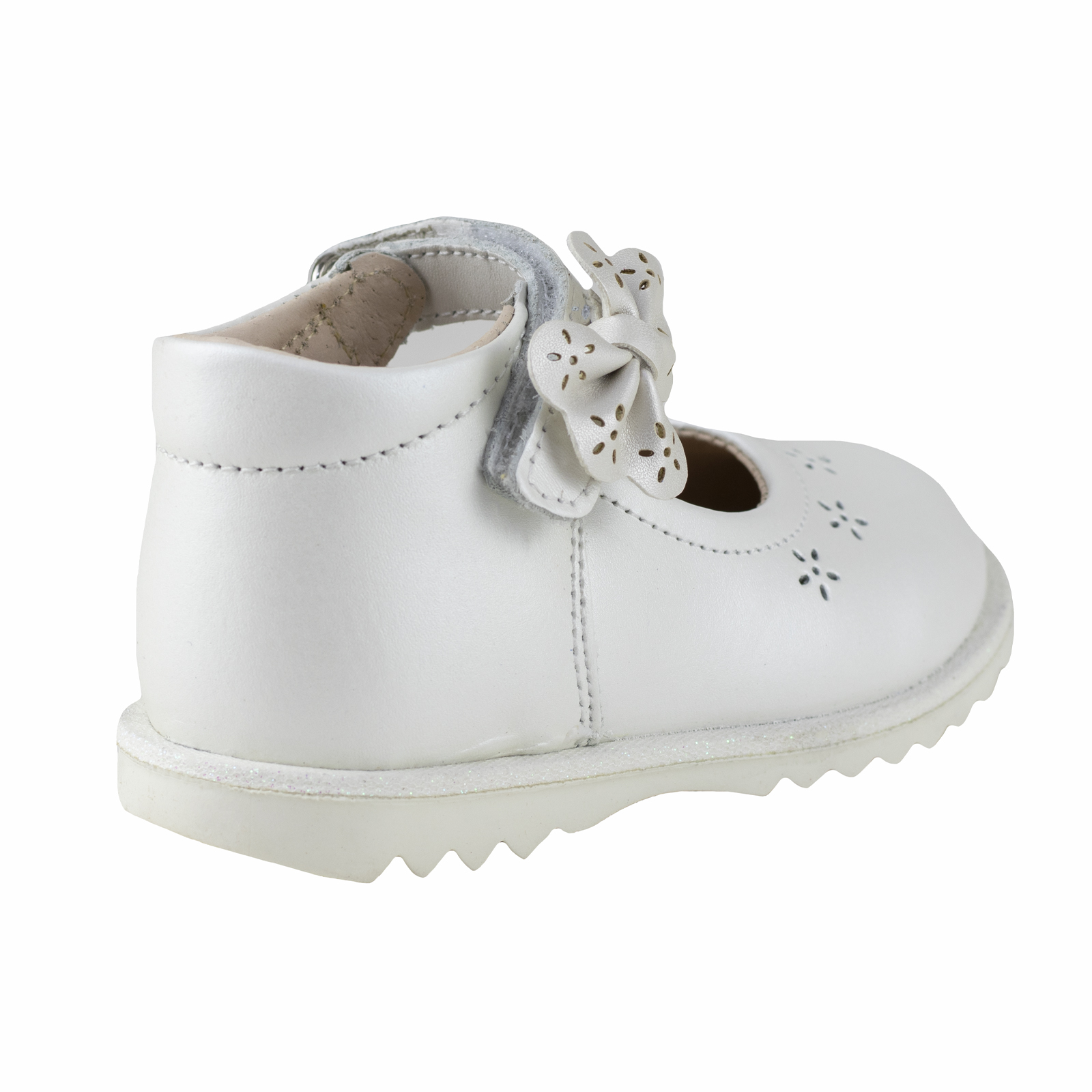 Zapato Coqueta Tipo Bota Para Niña Con Moño 181510-y Perla