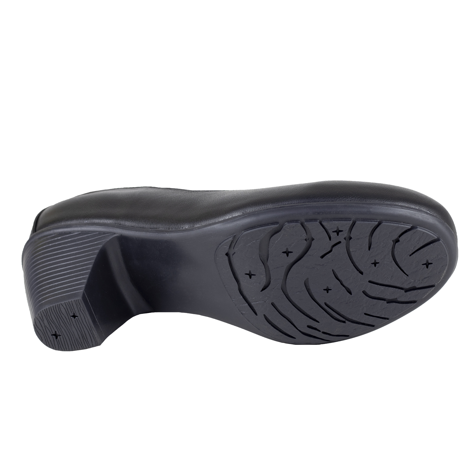 Zapato De Tacon Mujer Semivestir Gonzer Piel Bovina Premium Clasica Pamela Negro