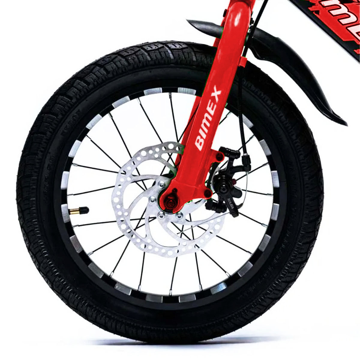 Bicicleta Para Niños R16 Bimex Rapid Rojo
