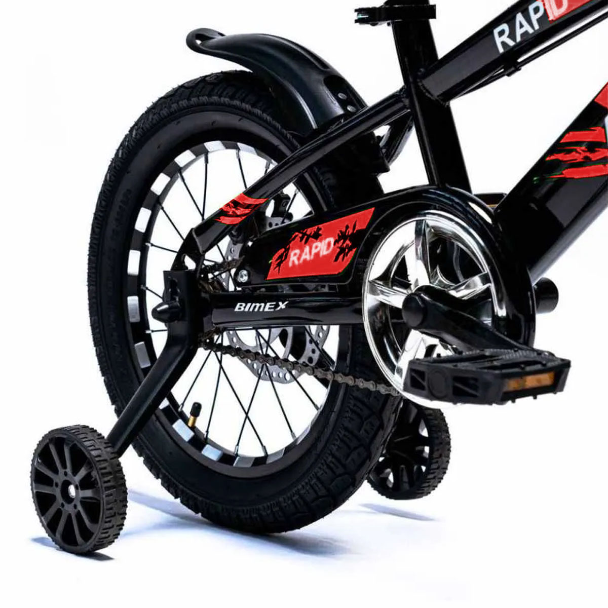 Bicicleta Para Niños R16 Bimex Rapid Rojo