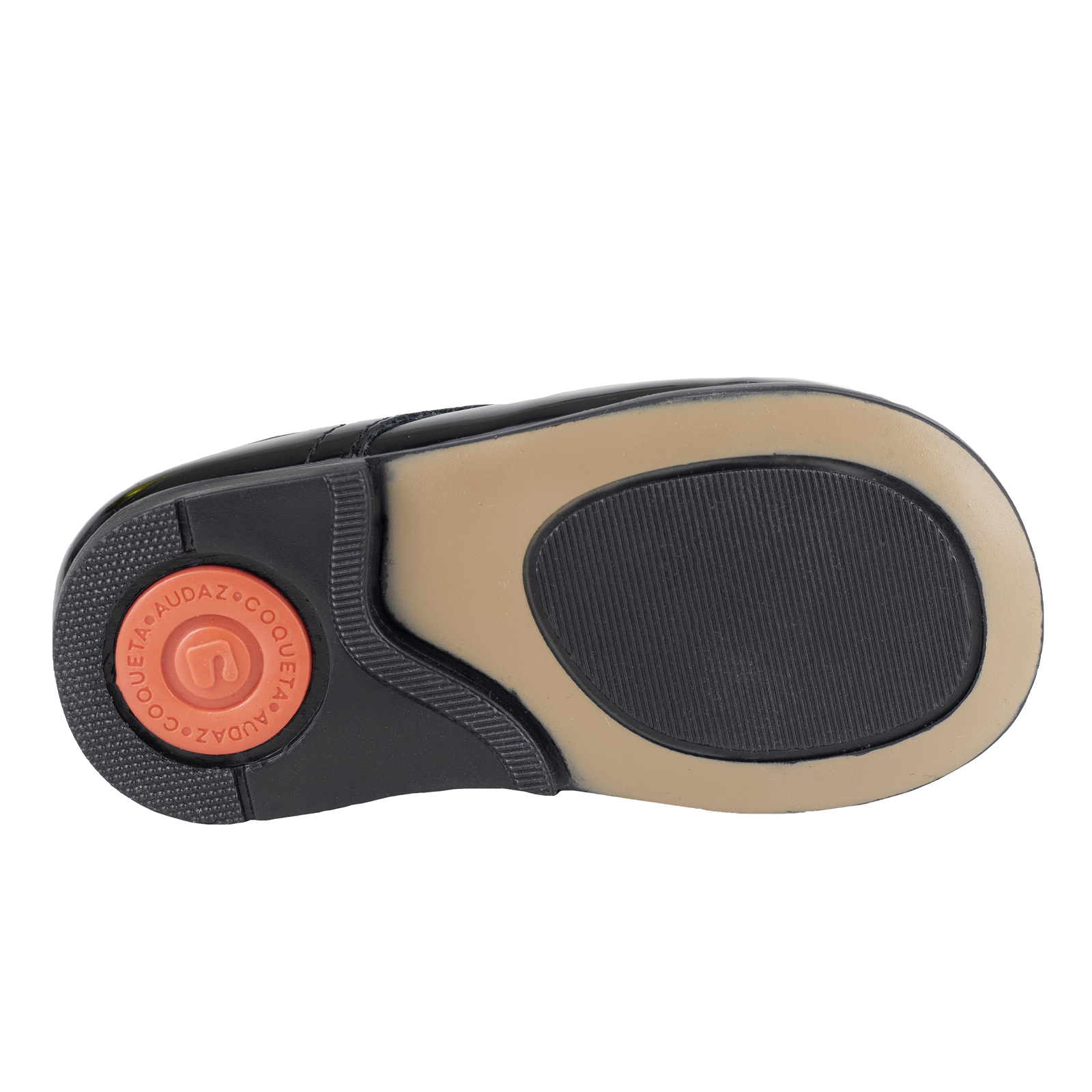 Zapato De Charol Negro Para Bebés Audaz Confort 184000-C 