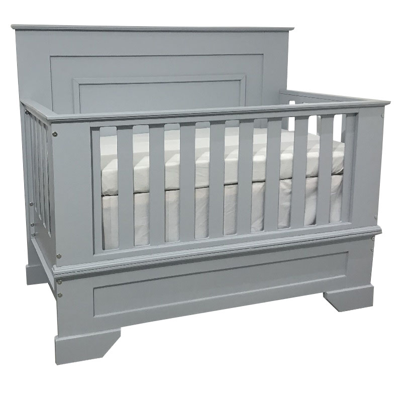 Cuna Cama de madera Matrimonial CUNABEBE Royal Gris