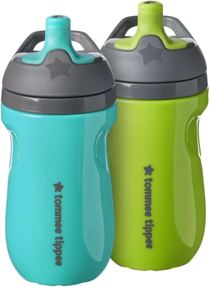 A Tommee Tippee Botella isotérmica Sportee de, vaso para sorber para niños