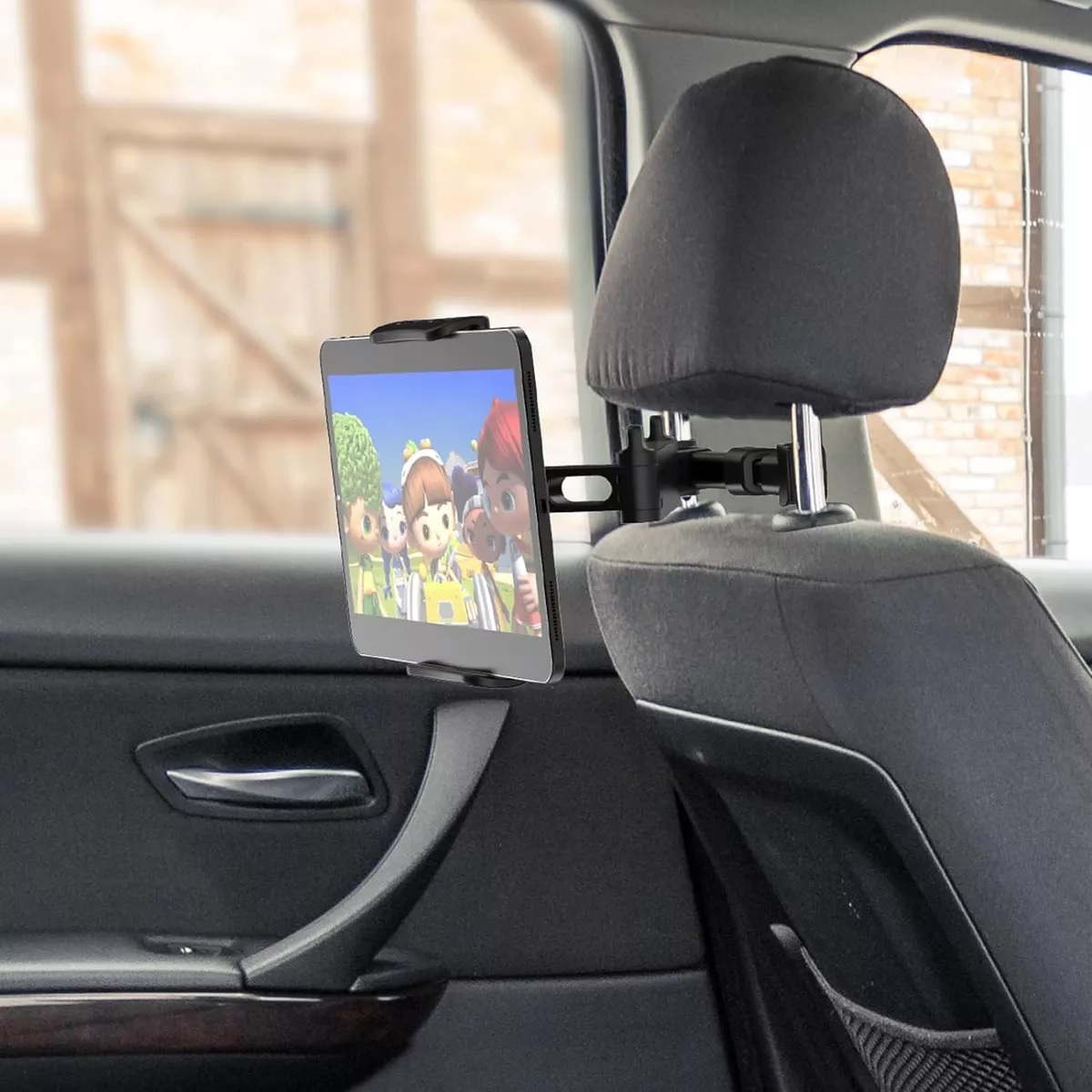 Soporte Tablet Coche Auto Base Para iPad Celular Ajustable