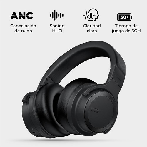 Auriculares Inalámbricos Bluetooth Anc Mdpro Con Microfono