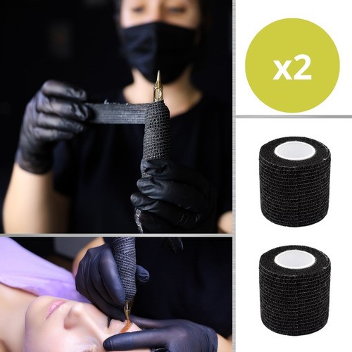 Kit Máquina Para Tatuar Mini Pen Rocket Batería Inalámbrica ROJO