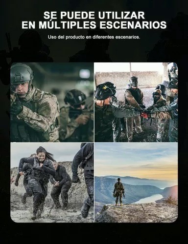 Chaleco Táctico Militar Bolsos Removibles NEGRO