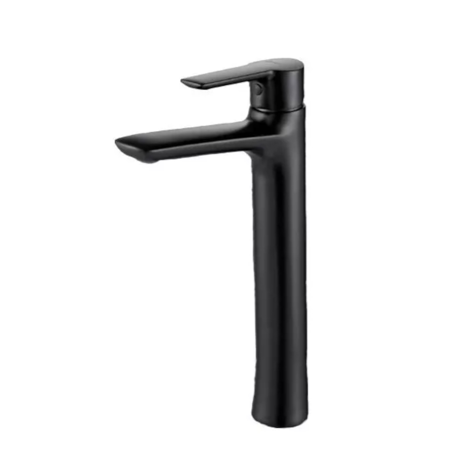 Llave Monomando baño Lavabo Ovalin Rubinett Laton Solido Negro Mate 30 Cm