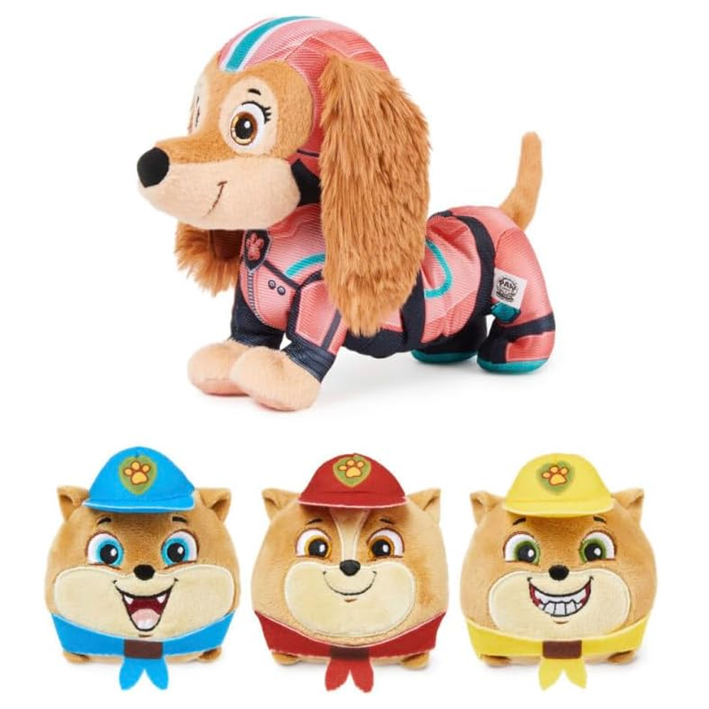 Peluche Paw Patrol Spin Master Liberty y Jr. Patrollers