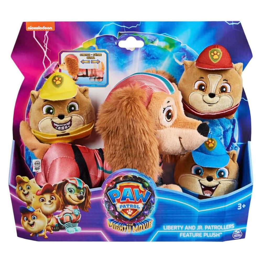 Peluche Paw Patrol Spin Master Liberty y Jr. Patrollers