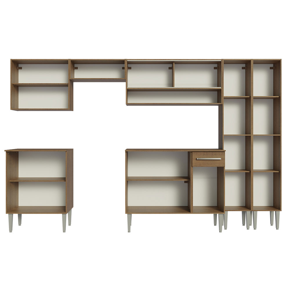 Cocina Integral Completa Modular Madesa Emilly 293cm MM 03