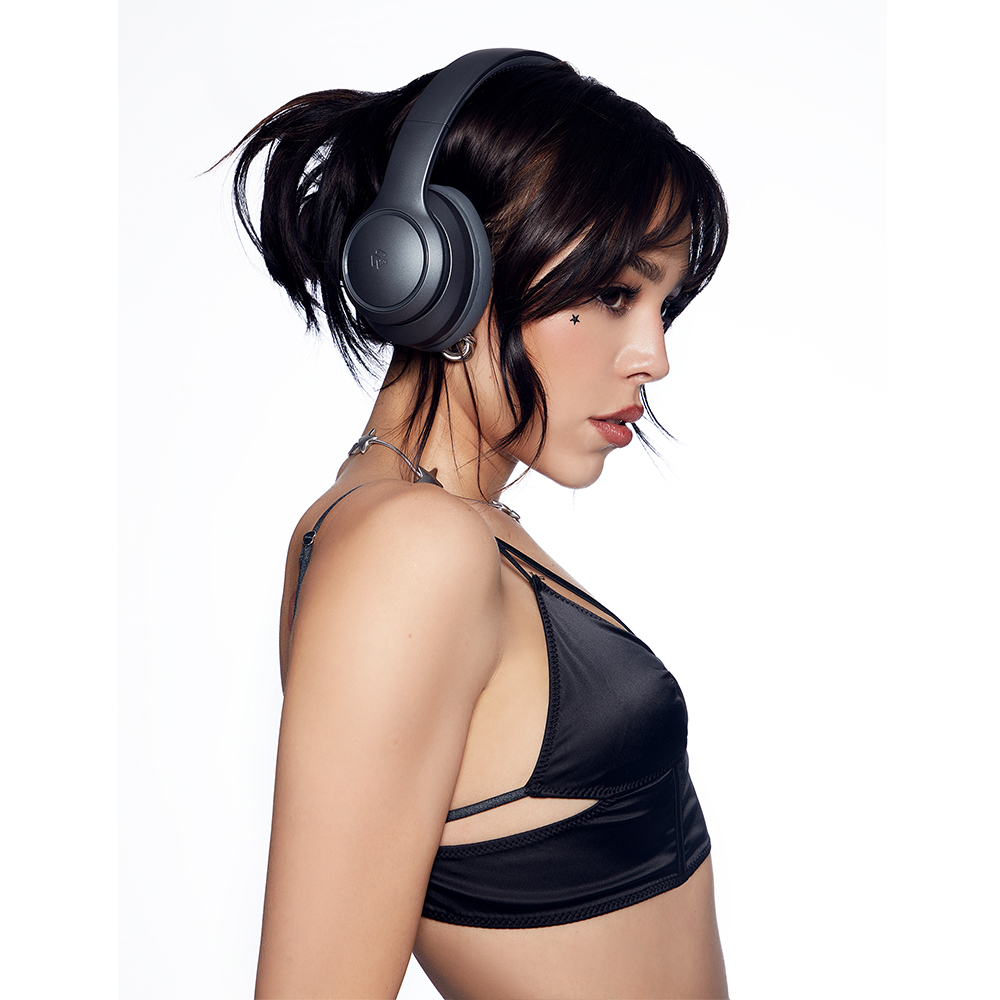 Audífonos Inalámbricos Stf Soar On Ear Anc Color Gris 