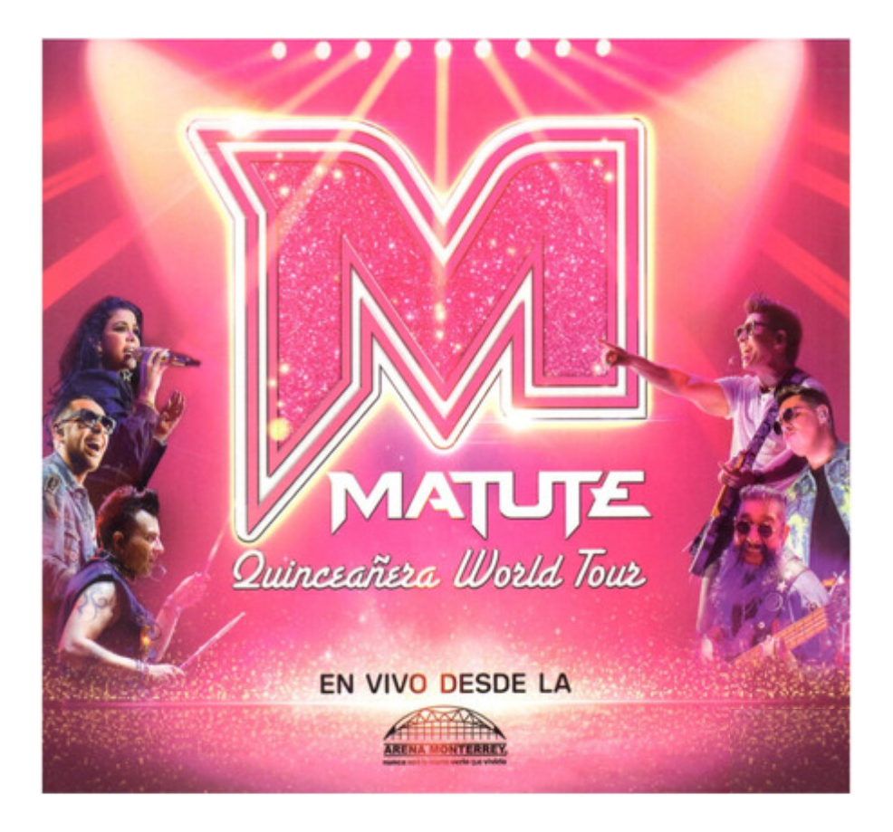 Matute - Quinceañera World Tour 2 Discos Cd + Dvd