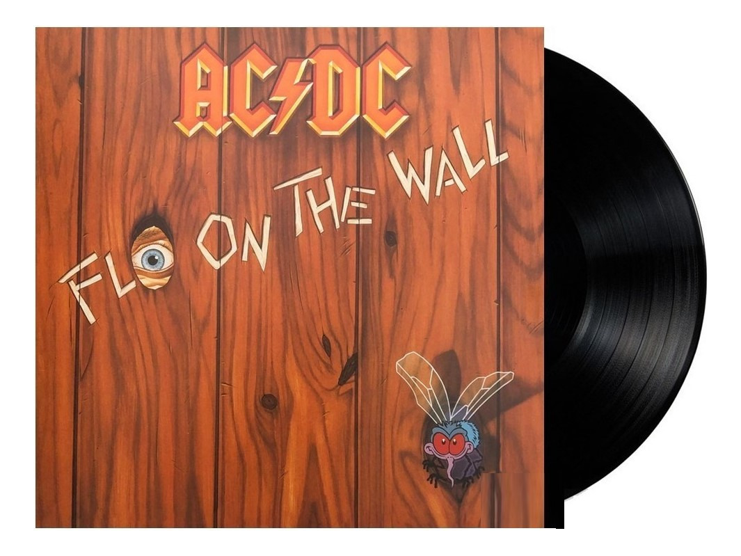 Ac/dc Fly On The Wall Lp Acetato Vinyl