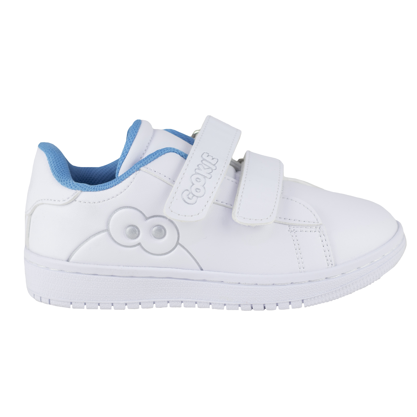 Tenis Blanco Azul Escolar Niño Plaza Sesamo Karsten 41506-1A Choclo Urban