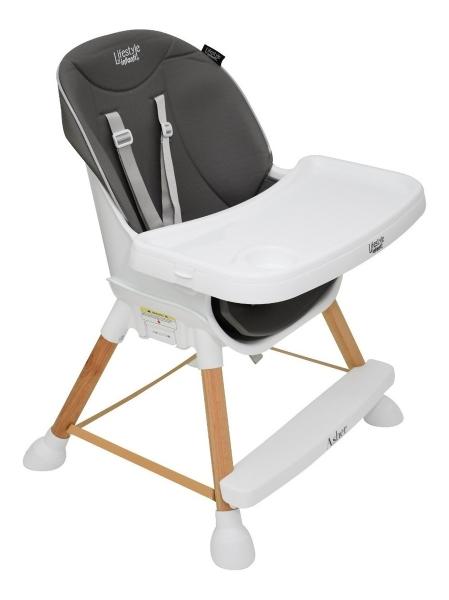 Silla Periquera Para Bebé Infanti Asher Convertible 5 En 1 Grey